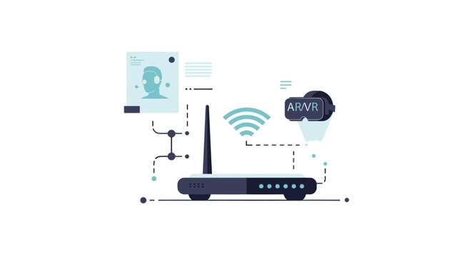Wireless Router Internet Connection.