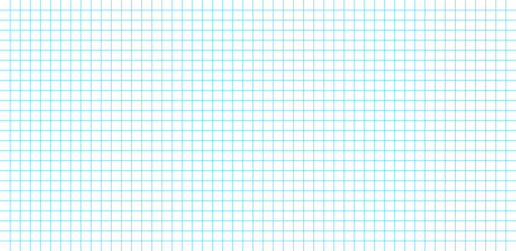 Blue square gridlines background. Minimalist horizontal graph pattern, aesthetic geometric blueprint, and seamless technical coordinate vector page