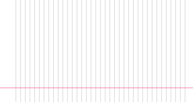 Monochrome vertical line grid texture. Featuring minimalist gray parallel stripes, aesthetic geometric notebook paper PNG background, and seamless technical drafting vector