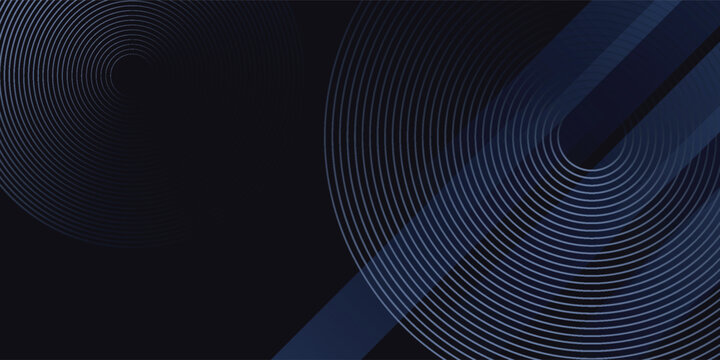 Latar belakang biru hitam abstrak. Desain gradien hitam gelap kertas dinding desktop biru. Desain latar belakang biru hitam gelap minimal abstrak. Latar belakang wallpaper desktop gelap gradien