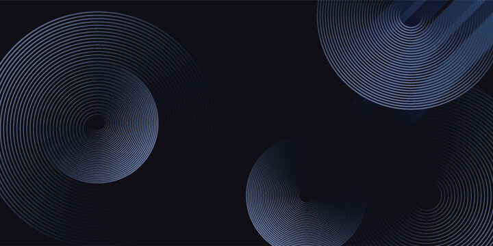 Latar belakang biru hitam abstrak. Desain gradien hitam gelap kertas dinding desktop biru. Desain latar belakang biru hitam gelap minimal abstrak. Latar belakang wallpaper desktop gelap gradien