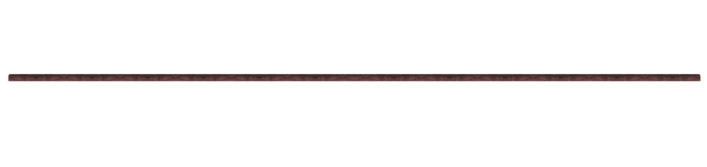 Obraz premium Strip from oak wood. Dark retro wooden, medium long - horizontal. On isolated transparent background.