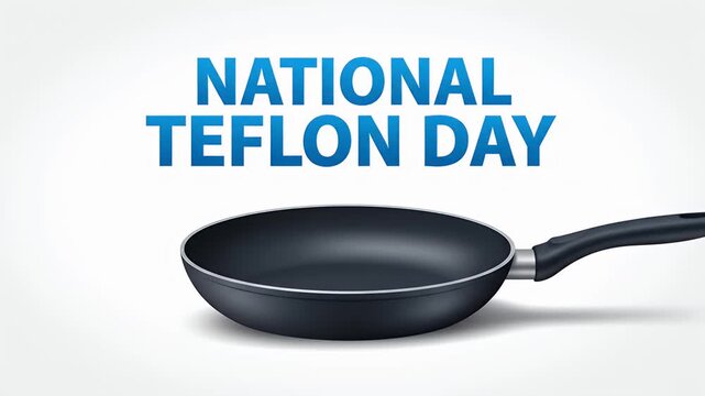 National Teflon Day celebrates the non-stick coating used in cookware