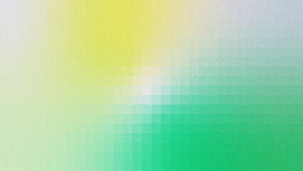Grainy Gradient Grid Abstract Background with Soft Yellow-Green Noise Texture, Modern Minimalist Design for Digital Projects.