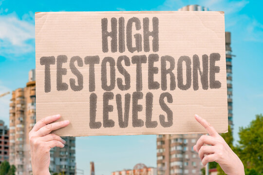 "High Testosterone Levels" Men with naturally high testosterone may notice increased muscle mass, energy, and a stronger sex drive. TESTOSTERONE. HEALTH. HORMONE. MEN. LEVELS.