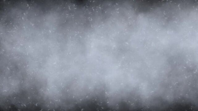 looping smoke with floating dust animatio