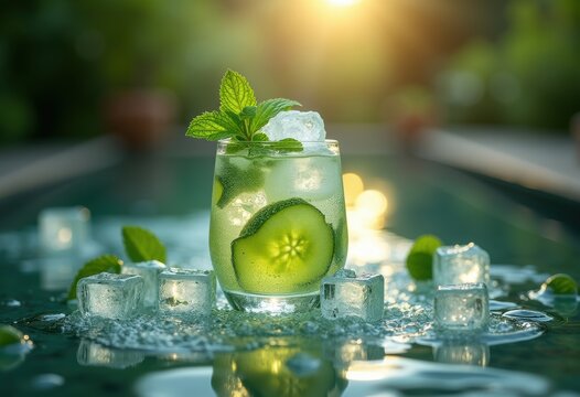 Luxury Wellness Resort Spa Cascade Bliss Cucumber Mint Oasis Purification Retreat
