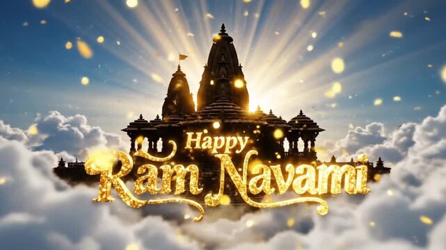 Ram Navami Video | Lord Ram Festival Wishes, Devotional Animation & Status Video
