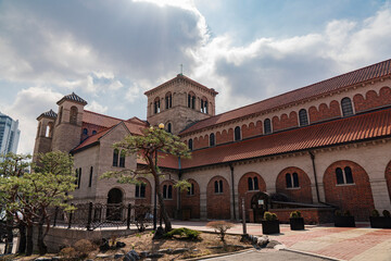 대한성공회 서울주교좌성당-서울 시도유형문화재 35호로 지정되어있다.-세종대로 중구 서울, 대한민국