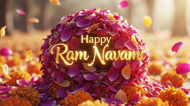 Ram Navami Video | Lord Ram Festival Wishes, Devotional Animation & Status Video