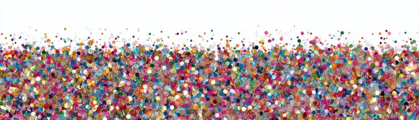 Fototapeta premium Colorful confetti burst background abstract celebration