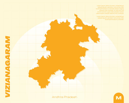 Premium, fully editable vector map of Vizianagaram district, Andhra Pradesh.
A versatile illustration with scalable layers, perfect for professional geographic design and customisation.