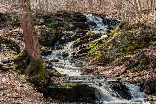 the water fall at barrett par