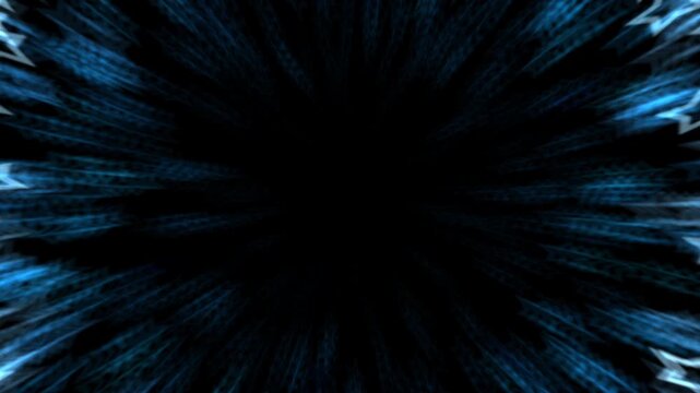 fast star comic line border animation