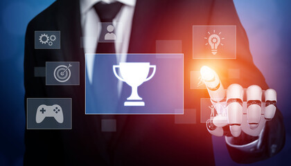 AI supports motivation and success by analyzing performance, tracking goals, and providing insights to help users achieve excellence and win challenges Vouch