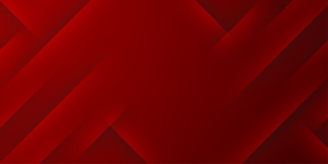 Obraz premium red and black diagonal line architecture geometry tech background. modern design line geometric background with copy space. Abstract paper plane shape of business texture background Template design.