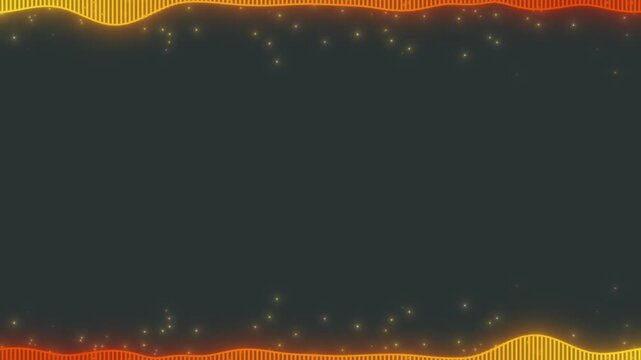 Anthracite Waves Shimmer Glowing contour futuristic backdrop modern wallpaper digital content copyspace pattern professional glossy template banner style background creative retro screen abstract