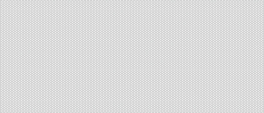 Minimal Hexagon Pattern Background Grey Honeycomb Texture Seamless Geometric Vector
