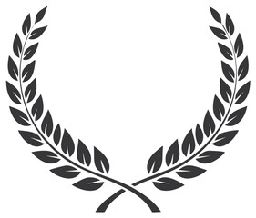 Fototapeta premium Laurel Wreath Illustration Symbolizing Achievement, Victory, Honor and Tradition