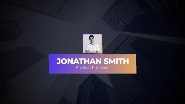 Soft Colors Lower Third 03