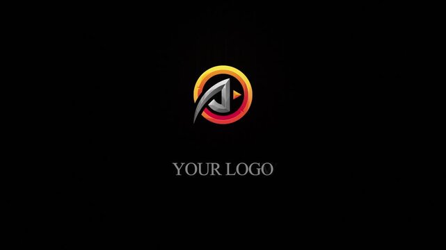 3d hyper clean energetic logo intro animation. 4k HD, 3d render, 3d reveal of a logo stings. a modern presentation to your business, tv serial, movie, news, and many more.
