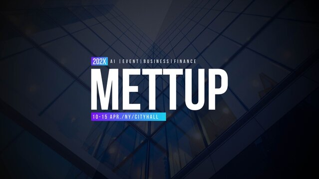 Minimal Event Promo Title 04 (4K)