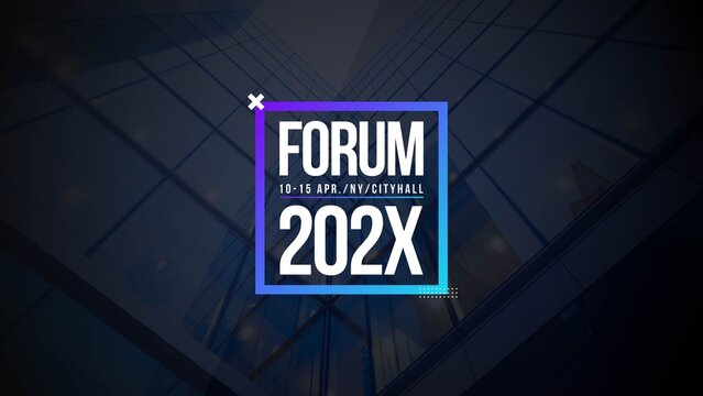 Minimal Event Promo Title 03 (4K)