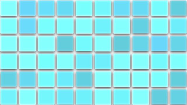 Exploring blue tile patterns in a bright setting