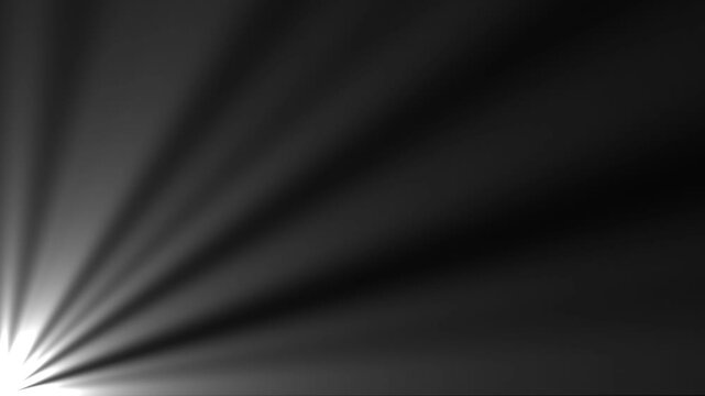Loop ready clips for placement over existing footage to add volumetric light beams.Light rays from top and floating particles in air mist or steam