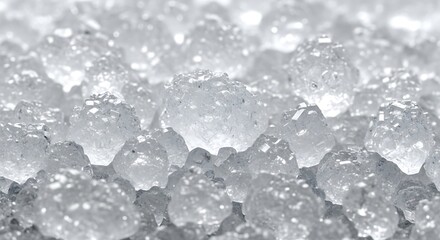 Obraz premium Close up of hail.
