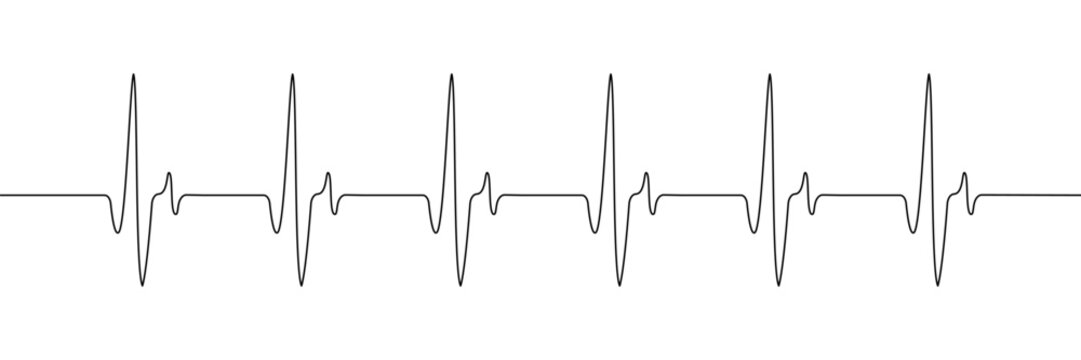 heart beat line heartbeat health continuous icon pulse rate medical art love. ekg heart beat line vector care ecg drawing logo draw life cardio illustration single medicine one healthy cardiogram wave