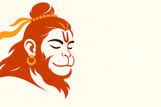 Hanuman Jayanti Janmastani Celebration Bajrangbali Anjaneya Pavan Putra Hanuman Ji Devotional Festival Ram Bhakt Spiritual Hindu Poster Background Template Design
