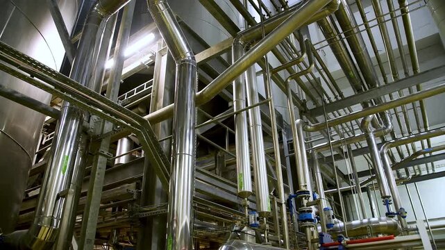 A plant for deep processing of corn grains.