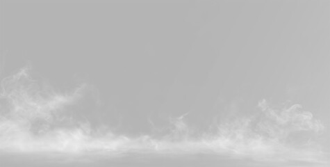 Fototapeta premium Heavy low-lying smoke machine effect for stage and runway