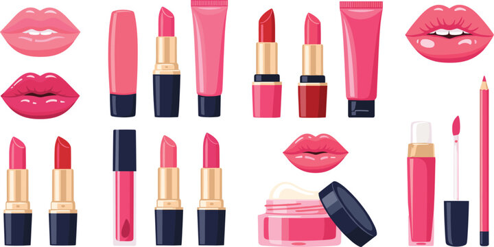 Elegant Goldfish and Koi Vector Illustration Set Featuring Fancy Fish with Flowing Fins and Ornate Scales in Gold and Silver Tones for Oriental Nature Theme Design.