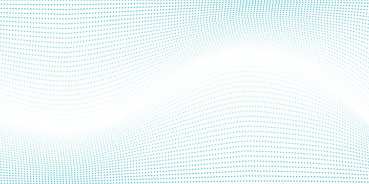 Transparent Vector Gradient Blue Color Halftone Background Staggered Dots Pattern modern dotted