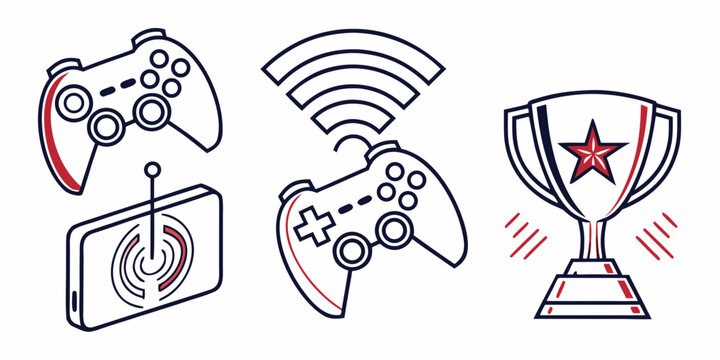 Gaming including controllers and trophy game controller gaming games gaming accessories