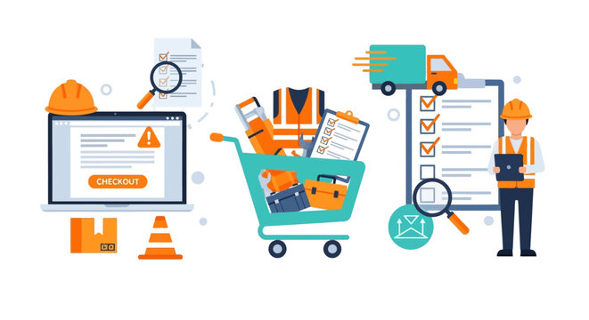 Online Industrial Safety & Construction Equipment Procurement and Supply Chain Logistics