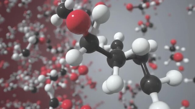 Vibrant 3D rendering of interconnected molecular structures, visualizing chemical bonds and the fundamental building blocks of organic compounds in a dynamic scientific context