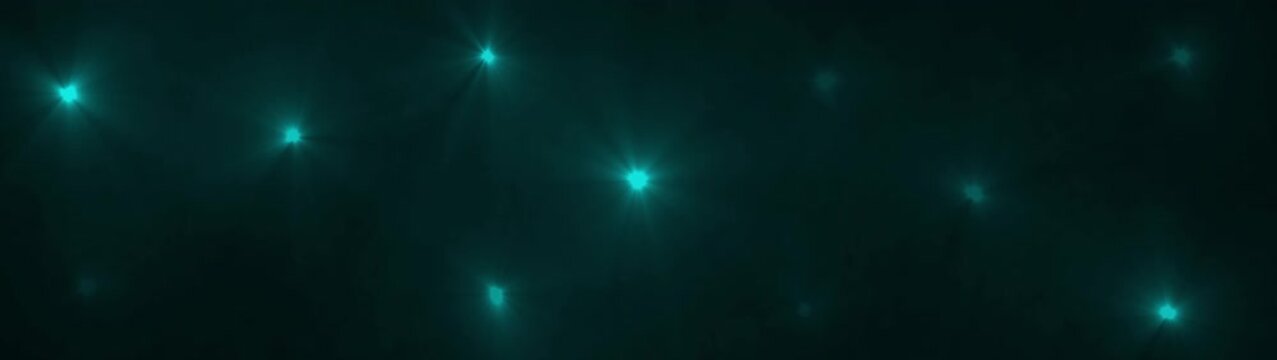 Paparazzi camera flashes, blinking flashlights animation. Photography Flash Effect. cyan color loop and flickering light rays in black background.