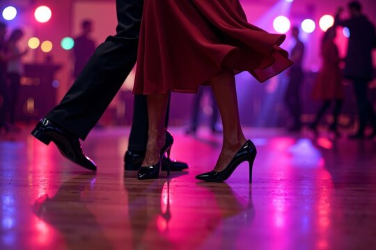 Capturing the Motion of Dancing Shoes at a Latin Argentinian Milonga Festival