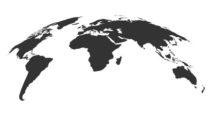 Naklejka premium map of the world vector illustration