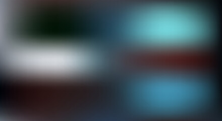 Obraz premium Abstract background featuring a smooth blend of dark blue and cyan gradients for modern design