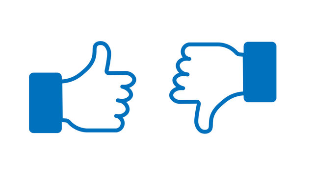 like and dislike button png file type transparent background