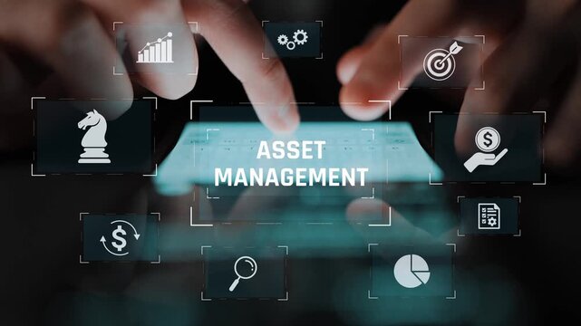 Asset management system showing investment planning, financial goal tracking, ROI analysis, and performance monitoring for efficient resource utilization Marrow