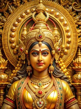 Heres the output  Golden Goddess Durga at Kanaka Temple in Vijayawada