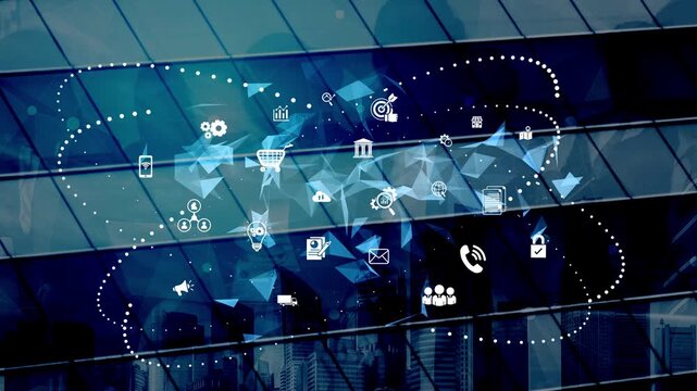 Digital business ecosystem integrating multiple business, ecosystem, and technology elements in a seamless digital network Marrow