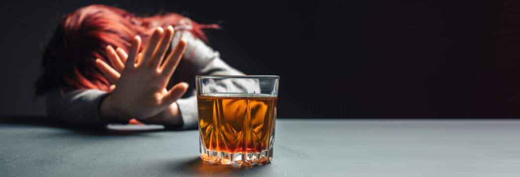 The Teenage Girl Refusing Alcohol