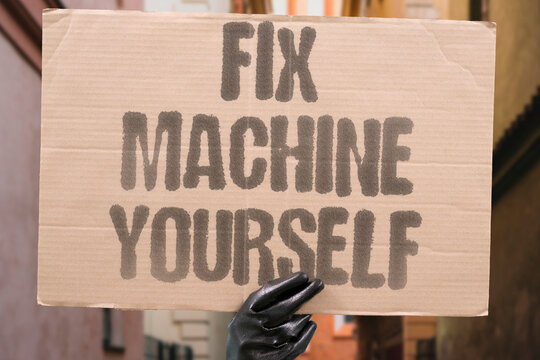 "Fix Machine Yourself" Many minor machine malfunctions can be diagnosed and resolved without a technician using the error code manual. MACHINE. REPAIR. FAULT. DIY. TECH.