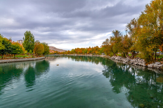 The Turgut Ozal Nature Park in Malatya City of Turkey